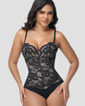 Shapshe® Body Moldeador con Encaje Floral y Sujetador Incorporado