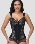 Shapshe® Fajas Colombianas Cinturilla Moldeadora de Encaje Floral para Abdomen