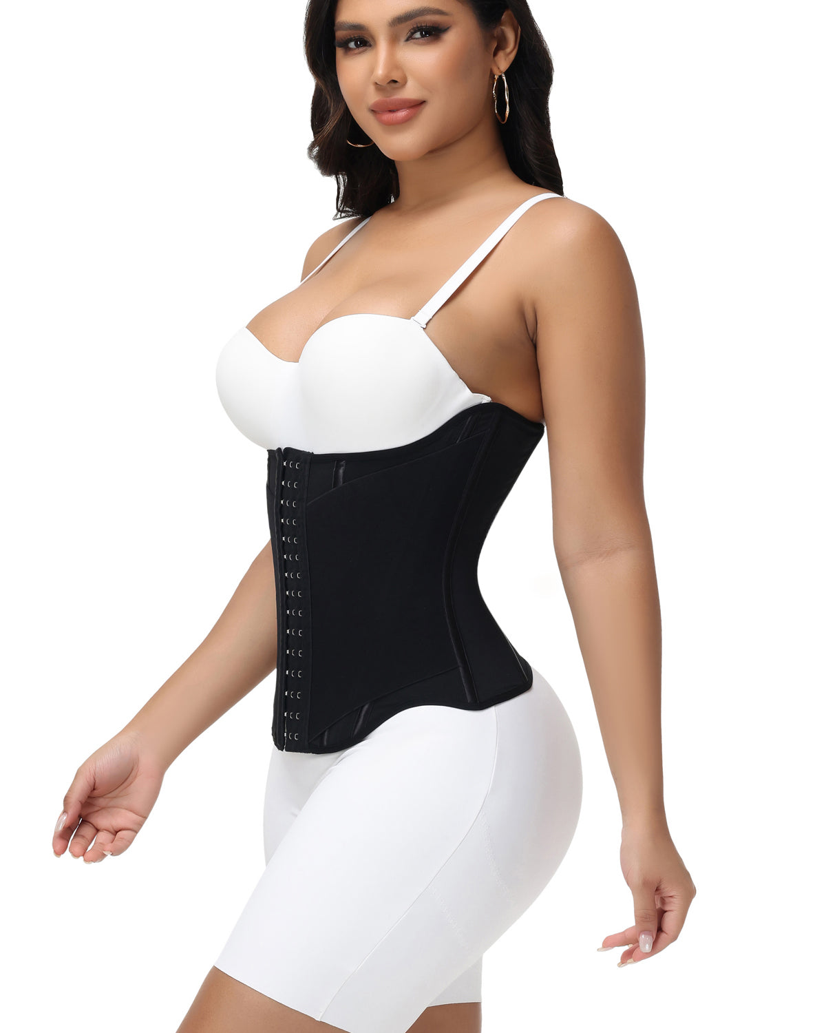 Shapshe® Fajas Colombianas con Ganchos Control de Abdomen Cinturilla Moldeadora