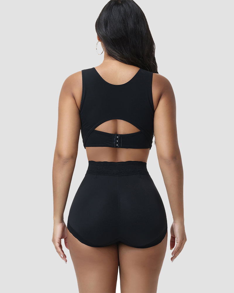 Shapshe® Top Modelador con Cierre Frontal y Cierre Trasero