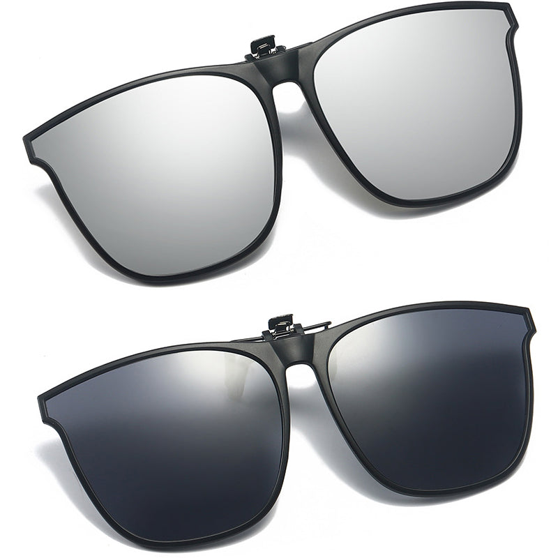 New Polarized Clip-on Flip Up Sunglasses (en inglés)