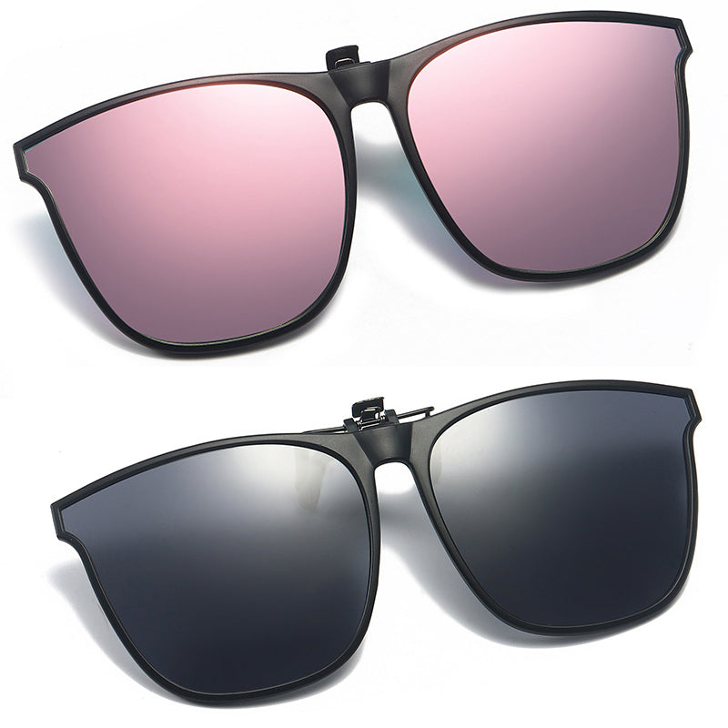 New Polarized Clip-on Flip Up Sunglasses (en inglés)