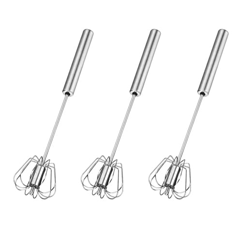 🔥Batidor de huevos semiautomático de acero inoxidable, mezclador 🔥2 compraron 1 gratis