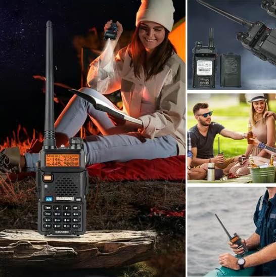 📡 Radioaficionado UV-5R – Walkie Talkie de Largo Alcance y Doble Banda
