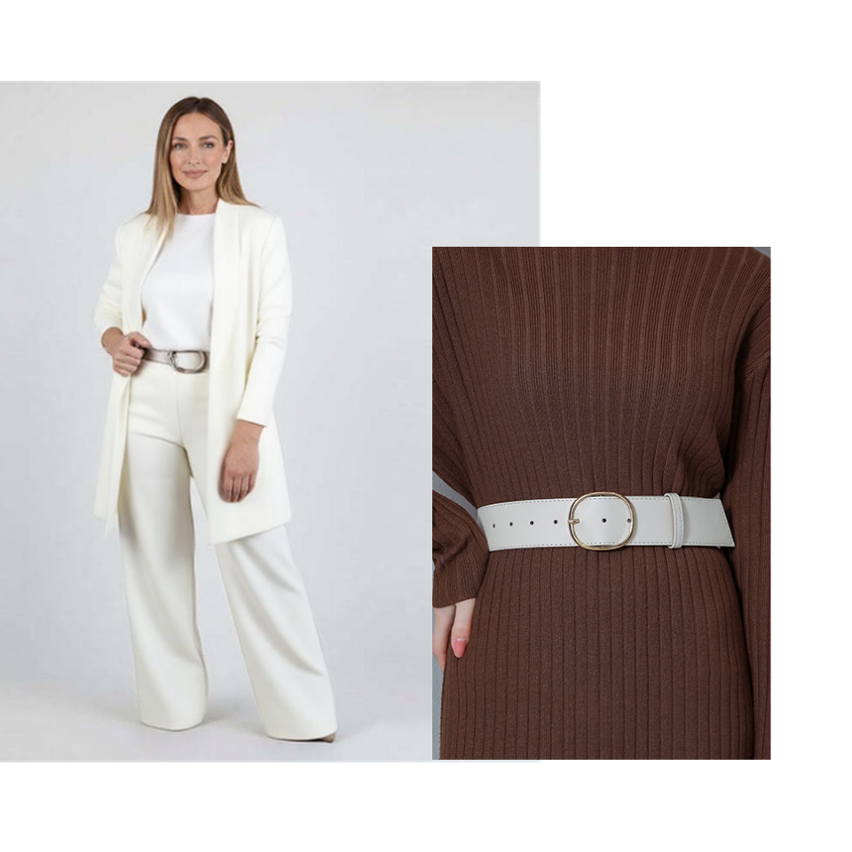 🔥 Conjunto Elegante de 3 Piezas – Cardigan Largo, Top y Pantalón para Estilo y Comodidad Todo el Día 💞✨