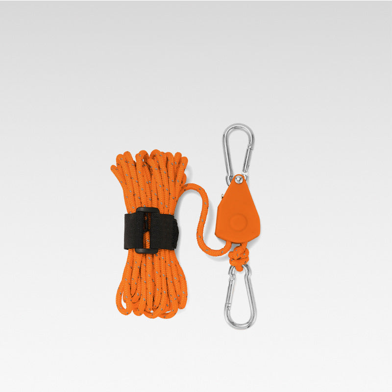 🪢 Cuerda de Camping Portátil, Ajustable y Fija – Ideal para Aventuras y Actividades al Aire Libre 🌳✨