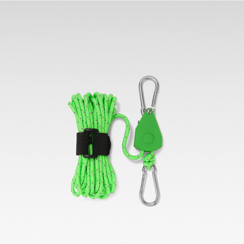 🪢 Cuerda de Camping Portátil, Ajustable y Fija – Ideal para Aventuras y Actividades al Aire Libre 🌳✨