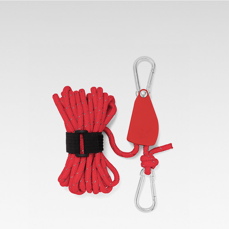 🪢 Cuerda de Camping Portátil, Ajustable y Fija – Ideal para Aventuras y Actividades al Aire Libre 🌳✨