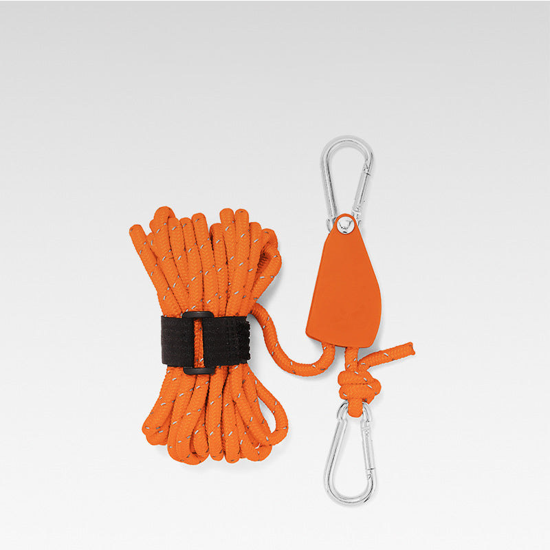 🪢 Cuerda de Camping Portátil, Ajustable y Fija – Ideal para Aventuras y Actividades al Aire Libre 🌳✨