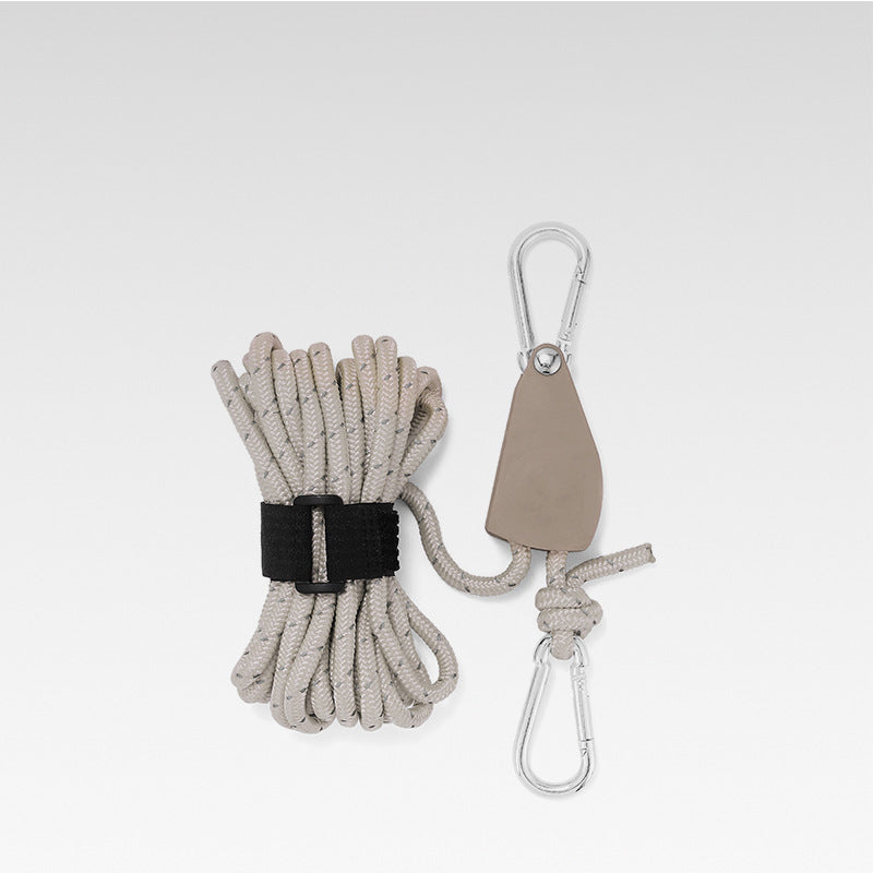 🪢 Cuerda de Camping Portátil, Ajustable y Fija – Ideal para Aventuras y Actividades al Aire Libre 🌳✨