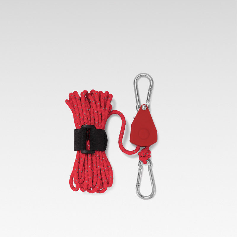 🪢 Cuerda de Camping Portátil, Ajustable y Fija – Ideal para Aventuras y Actividades al Aire Libre 🌳✨