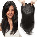 💇‍♀️ Topper de Cabello en Capas con Flequillo para Mujer – Volumen Natural y Estilo Renovado ✨🌸