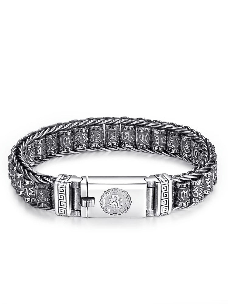 🍀✨ Pulsera de la Buena Suerte con Rueda de Oración – Energía Positiva, Estilo Elegante y Significado Espiritual para el Día a Día 🙏💫