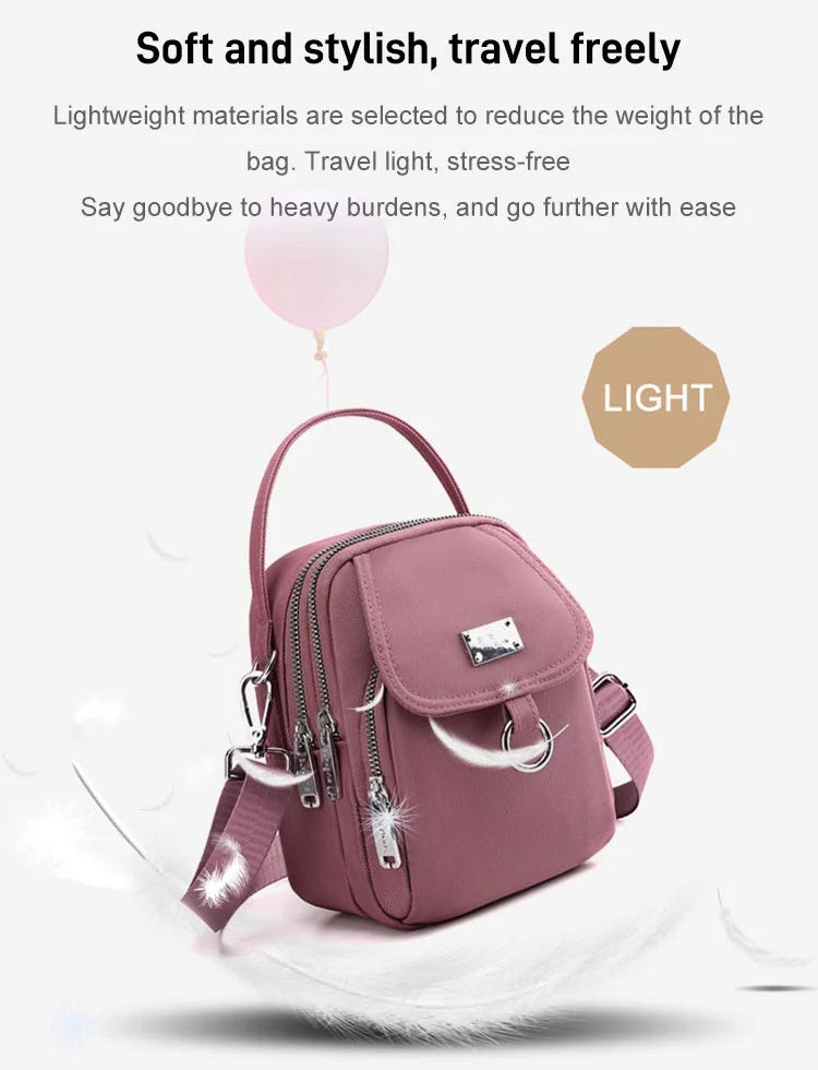 ⏰🔥 ¡50% DE DESCUENTO POR TIEMPO LIMITADO! 👜 Bolso de Hombro Multicapa – Gran Capacidad y Estilo para tu Día a Día ✨🌟
