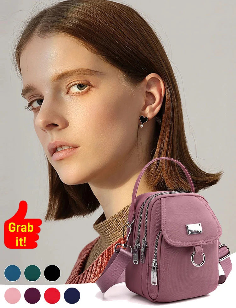 ⏰🔥 ¡50% DE DESCUENTO POR TIEMPO LIMITADO! 👜 Bolso de Hombro Multicapa – Gran Capacidad y Estilo para tu Día a Día ✨🌟