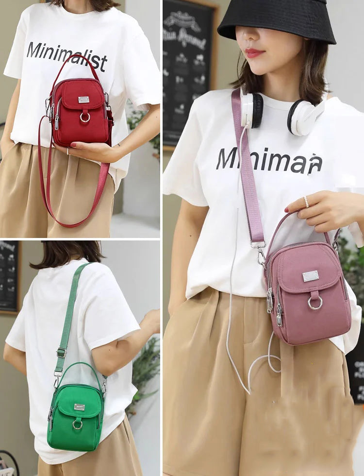 ⏰🔥 ¡50% DE DESCUENTO POR TIEMPO LIMITADO! 👜 Bolso de Hombro Multicapa – Gran Capacidad y Estilo para tu Día a Día ✨🌟