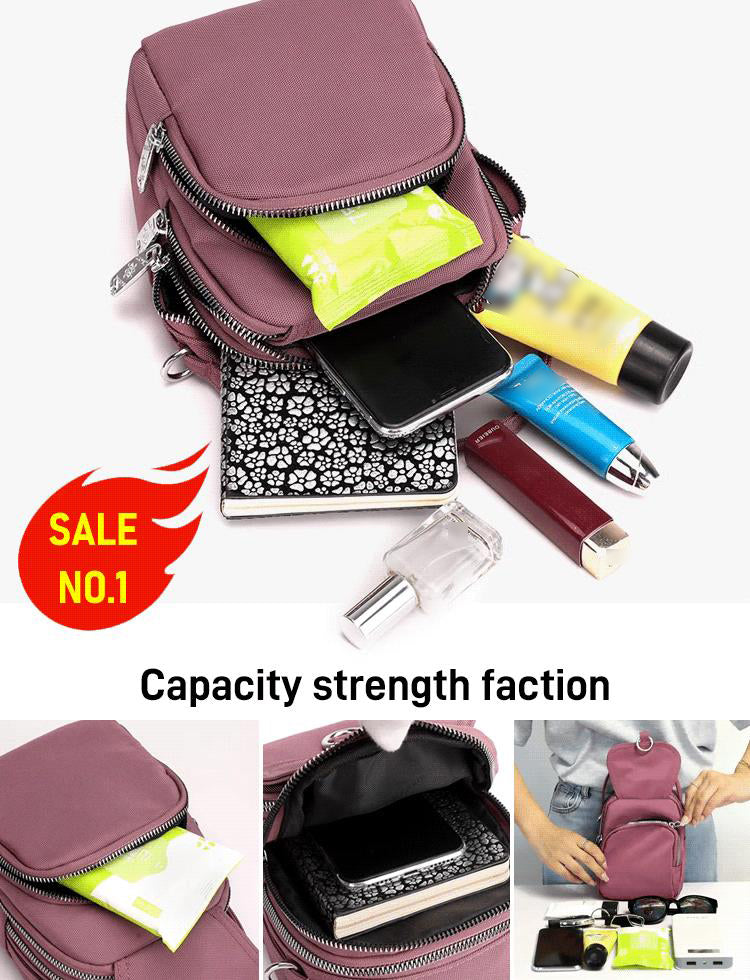 ⏰🔥 ¡50% DE DESCUENTO POR TIEMPO LIMITADO! 👜 Bolso de Hombro Multicapa – Gran Capacidad y Estilo para tu Día a Día ✨🌟