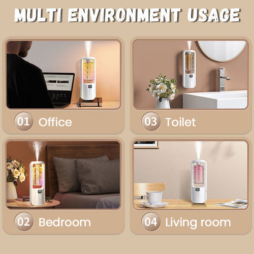 Regalo creativo * Máquina multifuncional inalámbrica automática para aromaterapia