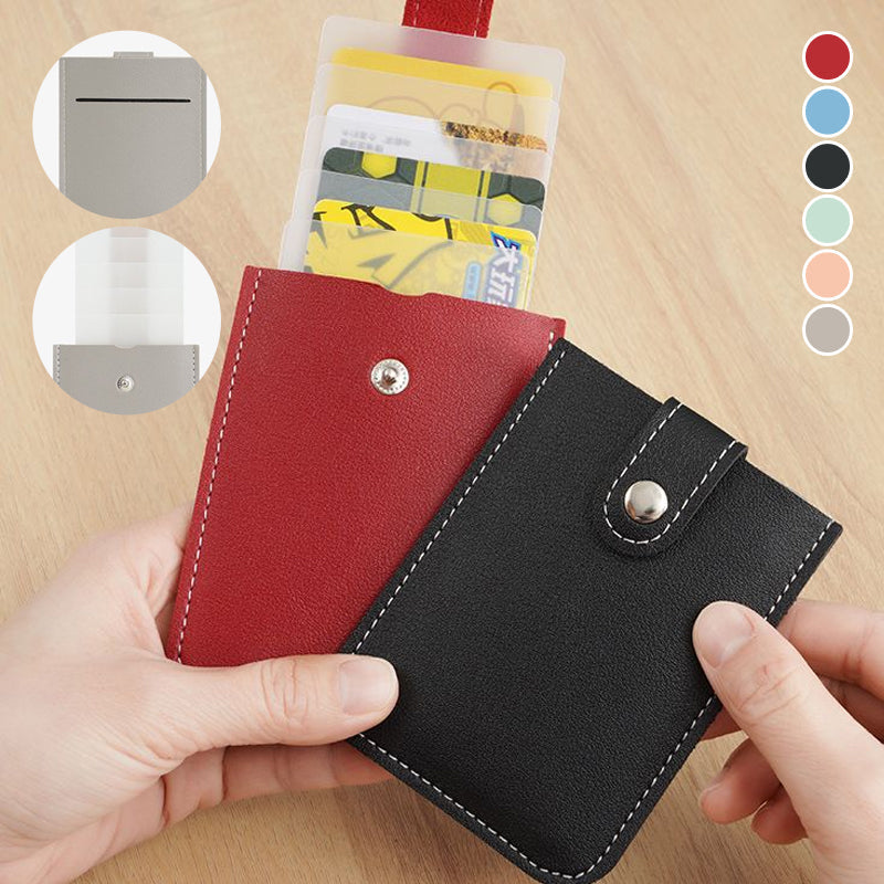 🔥 ¡50% DE DESCUENTO! 🔥 Tarjetero Minimalista Delgado para Múltiples Tarjetas – Estilo Compacto y Seguro para tu Día a Día 💳✨