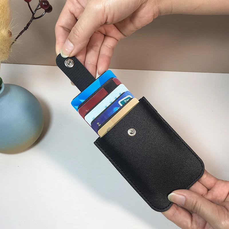 🔥 ¡50% DE DESCUENTO! 🔥 Tarjetero Minimalista Delgado para Múltiples Tarjetas – Estilo Compacto y Seguro para tu Día a Día 💳✨