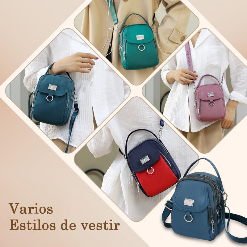 ⏰🔥 ¡50% DE DESCUENTO POR TIEMPO LIMITADO! 👜 Bolso de Hombro Multicapa – Gran Capacidad y Estilo para tu Día a Día ✨🌟