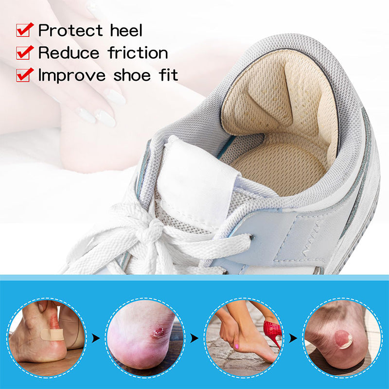 ⏰🔥 ¡Oferta Especial 50% OFF! 👠 Almohadillas Adhesivas para el Talón – Cómodas, Discretas y Anti-Ampollas 👣✨