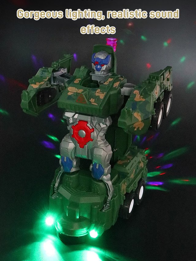 ⏰🔥 ¡50% DE DESCUENTO POR TIEMPO LIMITADO! 🤖 Juguete Eléctrico Transformable – Diversión Infinita para Niños ✨🌟