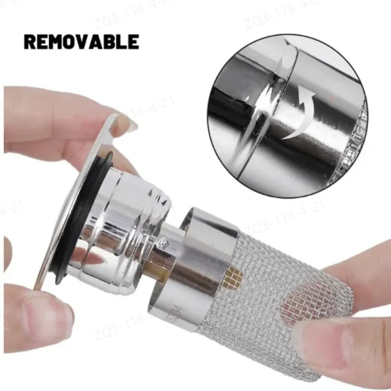 🛠️✨ Filtro de Drenaje de Piso de Acero Inoxidable – Durable y Fácil de Limpiar 🔧