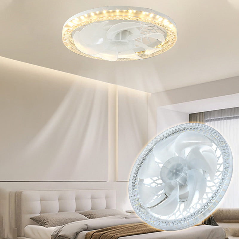 ⏰🔥 ¡50% DE DESCUENTO POR TIEMPO LIMITADO! 💡🌀 Ventilador Luz 2 en 1 – Frescura y Luz Inteligente para tu Dormitorio ✨🏠