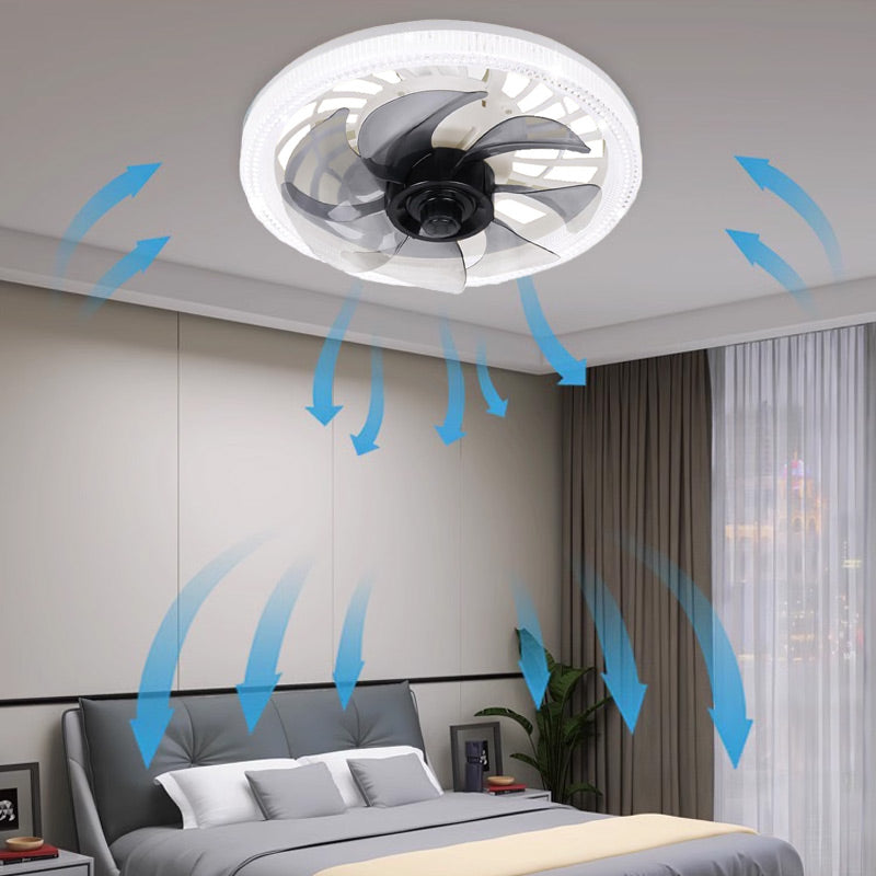 ⏰🔥 ¡50% DE DESCUENTO POR TIEMPO LIMITADO! 💡🌀 Ventilador Luz 2 en 1 – Frescura y Luz Inteligente para tu Dormitorio ✨🏠