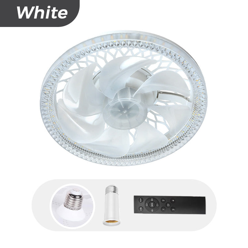 ⏰🔥 ¡50% DE DESCUENTO POR TIEMPO LIMITADO! 💡🌀 Ventilador Luz 2 en 1 – Frescura y Luz Inteligente para tu Dormitorio ✨🏠