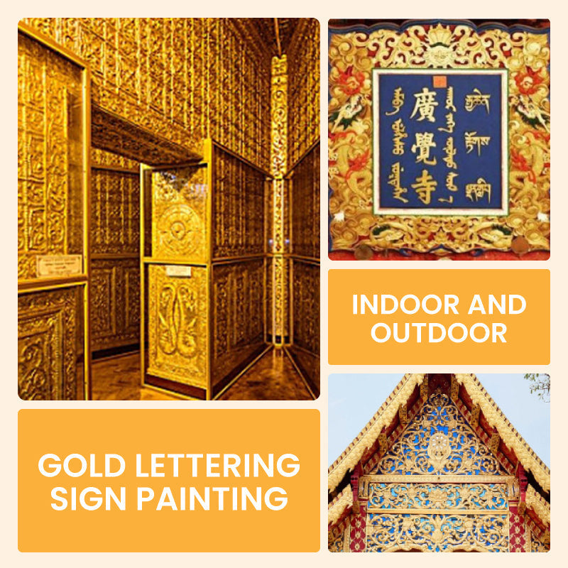 ⏰ ¡Oferta Limitada 50% OFF! 🎨 Pintura en Pan de Oro a Base de Agua – Perfecta para Arte, Manualidades y Proyectos Creativos ✨💛
