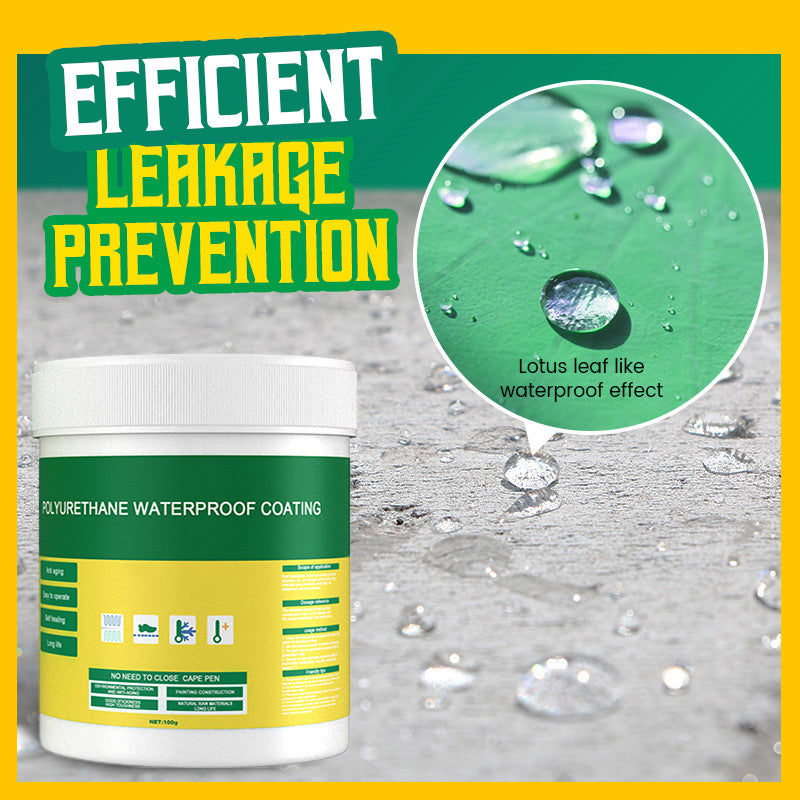 💧 Revestimiento Impermeable de Poliuretano con Función Reparadora – Protege y Restaura Superficies de Forma Eficaz 🔨✨