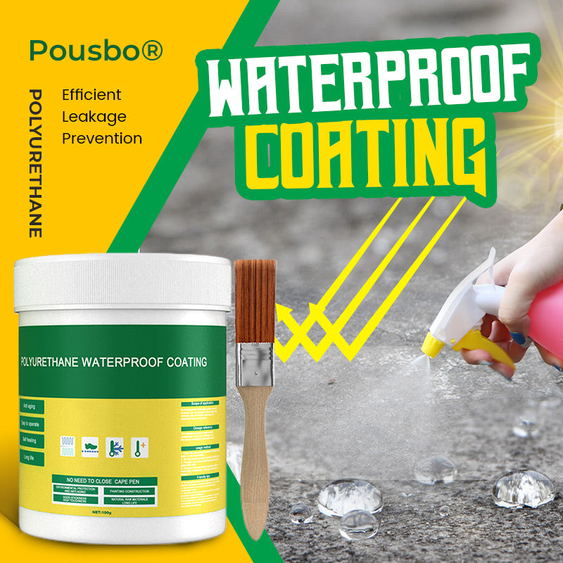 💧 Revestimiento Impermeable de Poliuretano con Función Reparadora – Protege y Restaura Superficies de Forma Eficaz 🔨✨
