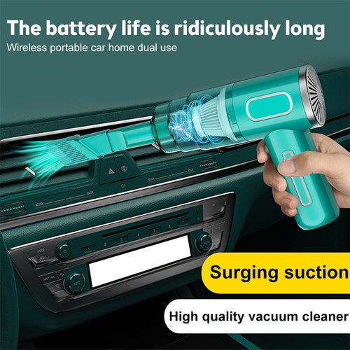⏰ ¡Oferta Limitada 50% OFF! 🚗✨ Aspiradora Inalámbrica para Coche – Limpieza Rápida, Potente y Sin Esfuerzo