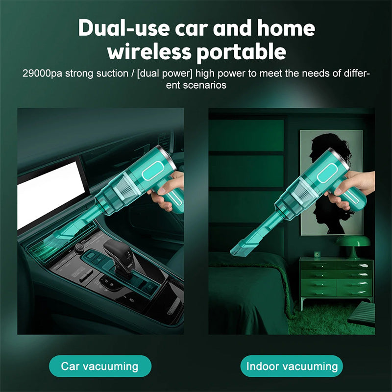 ⏰ ¡Oferta Limitada 50% OFF! 🚗✨ Aspiradora Inalámbrica para Coche – Limpieza Rápida, Potente y Sin Esfuerzo