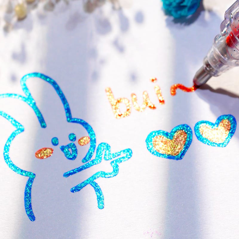 🎨 Set de Bolígrafos de Gel con Purpurina – Colores Brillantes y Creativos para tus Proyectos ✍️✨