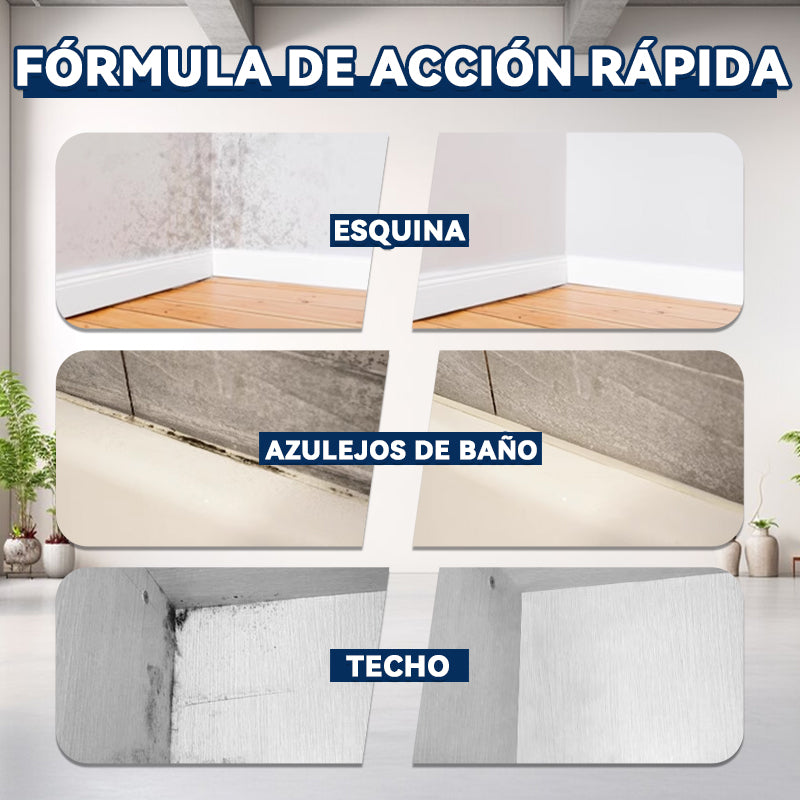 💧 Spray Removedor de Moho – Limpieza Eficaz y Rápida para Superficies Seguras y Saludables ✨🧼