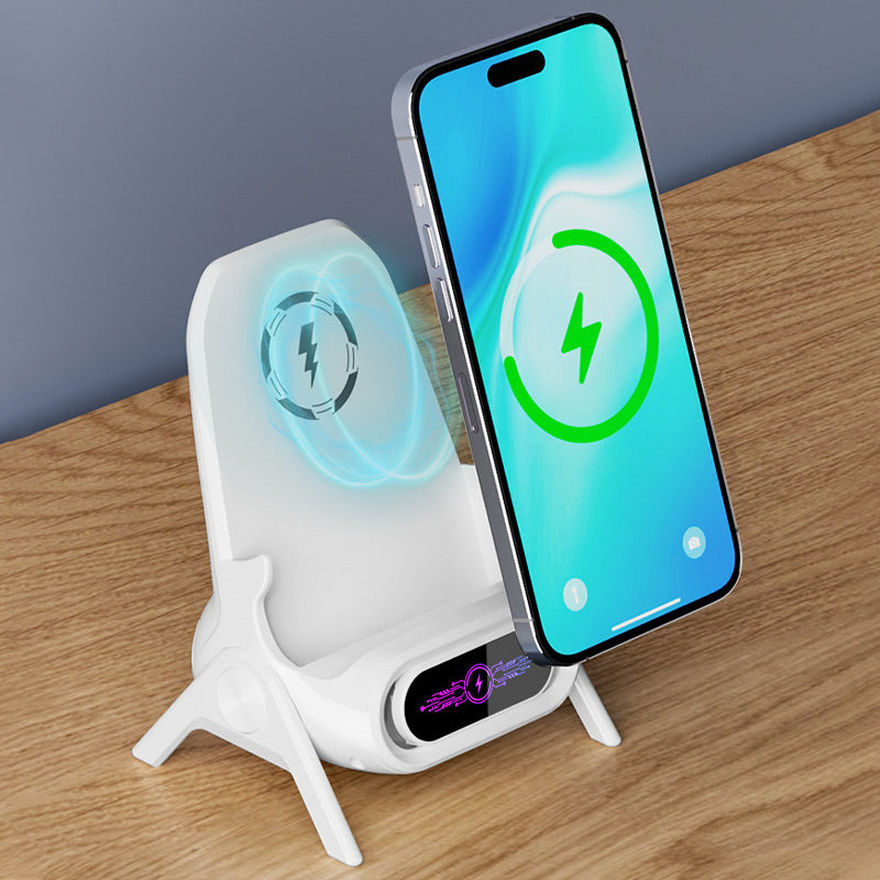 📱🔥 ¡50% OFF por Tiempo Limitado! Soporte para Teléfono con Carga Inalámbrica Rápida 360° – ¡2ª Unidad al 50% EXTRA! ⚡🚗