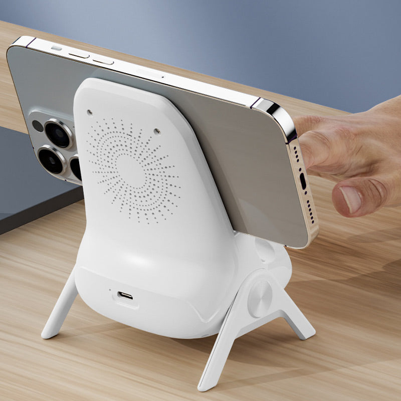 📱🔥 ¡50% OFF por Tiempo Limitado! Soporte para Teléfono con Carga Inalámbrica Rápida 360° – ¡2ª Unidad al 50% EXTRA! ⚡🚗