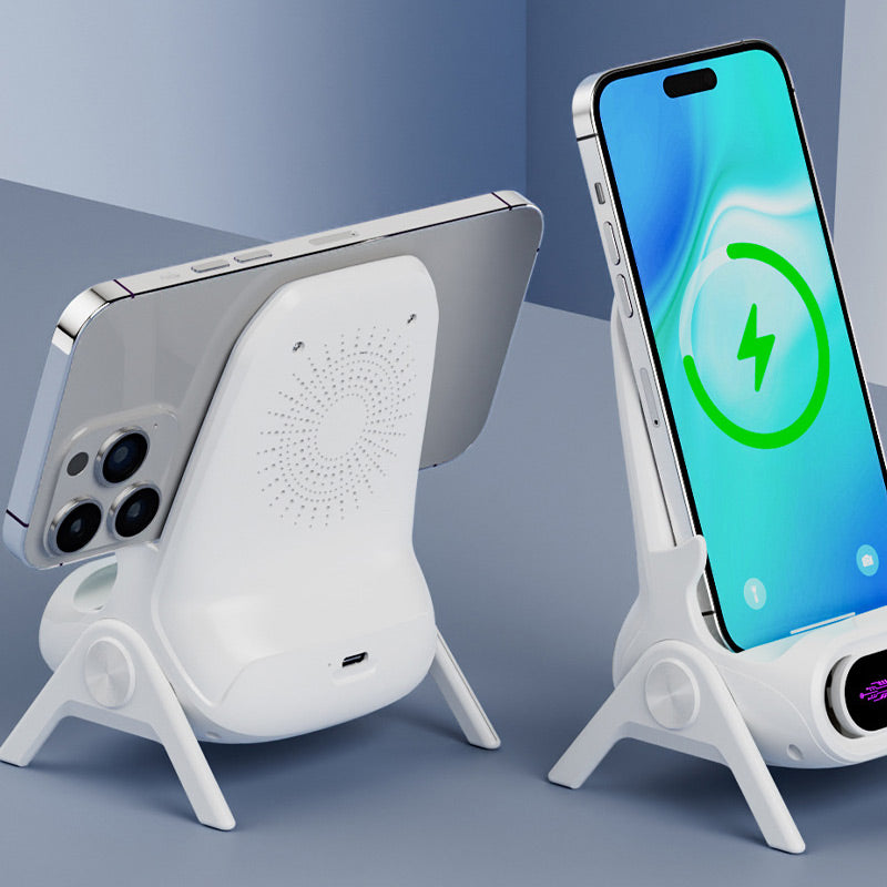📱🔥 ¡50% OFF por Tiempo Limitado! Soporte para Teléfono con Carga Inalámbrica Rápida 360° – ¡2ª Unidad al 50% EXTRA! ⚡🚗