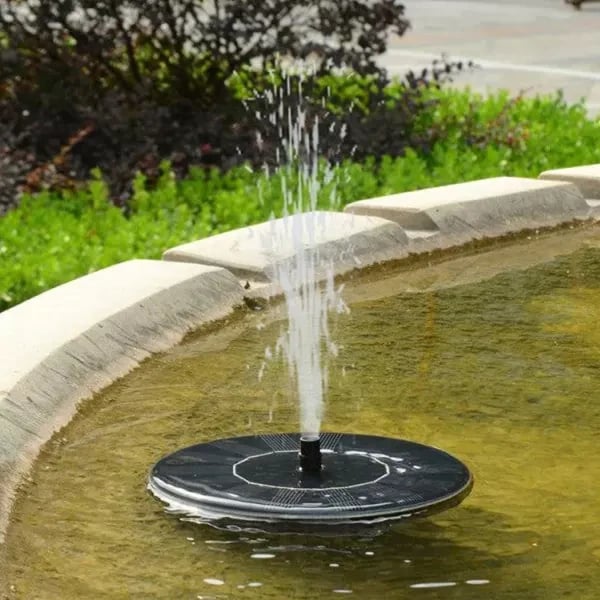 ⏰ ¡Oferta Limitada 50% OFF! 🔆 Fuente Solar con Bomba Sumergible – 4 Boquillas, Ideal para Estanques, Jardines, Piscinas y Acuarios 💧🌿