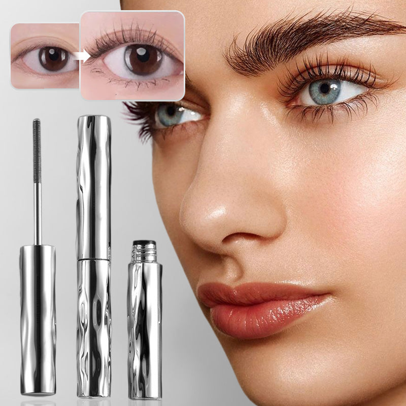 👁️ Máscara de Pestañas 3D – Volumen y Curvatura Extra con Varita de Metal, Impermeable y Duradera ✨💕