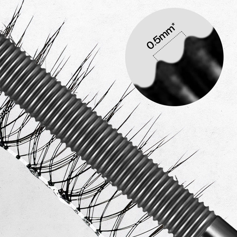 👁️ Máscara de Pestañas 3D – Volumen y Curvatura Extra con Varita de Metal, Impermeable y Duradera ✨💕