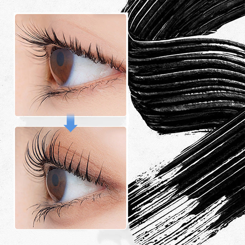 👁️ Máscara de Pestañas 3D – Volumen y Curvatura Extra con Varita de Metal, Impermeable y Duradera ✨💕