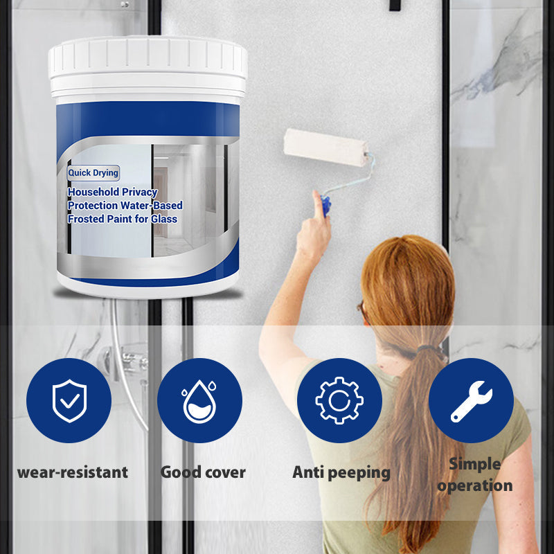 🔒 Pintura Esmerilada al Agua para Cristales – Protección de la Intimidad y Estilo en tu Hogar 🏠✨