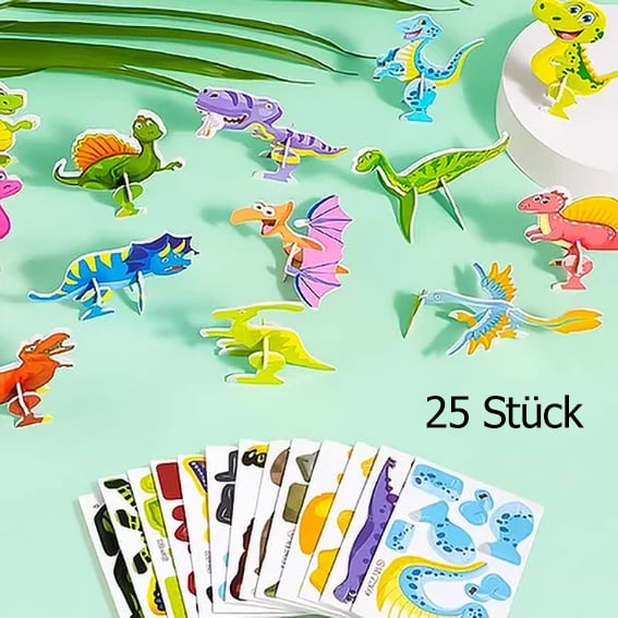 🔥 50% DE DESCUENTO 🔥 Rompecabezas 3D de Dibujos Animados para Niños (25 Piezas) – Diversión y Aprendizaje en Cada Pieza 🧩✨