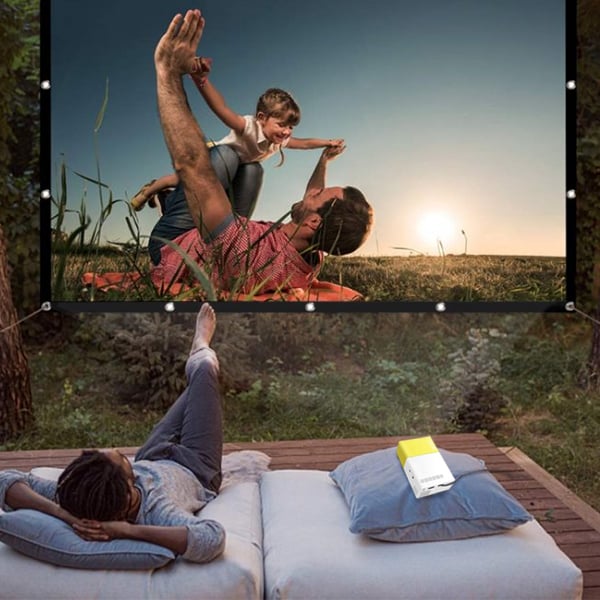 🎬✨ ¡OFERTA 50% OFF! Pantalla de Proyección Portátil – Cine en Casa