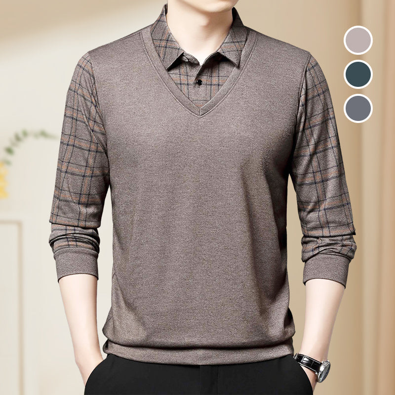 👔 Camisas Casuales de Manga Larga para Hombre – Conjunto de Dos Piezas para un Look Moderno y Cómodo ✨👕