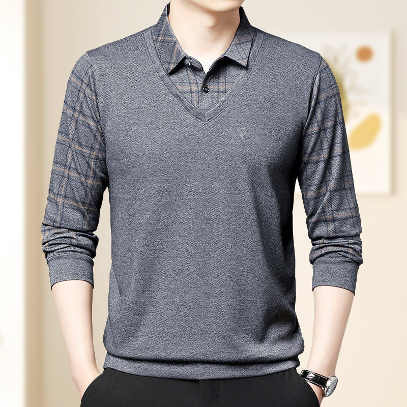 👔 Camisas Casuales de Manga Larga para Hombre – Conjunto de Dos Piezas para un Look Moderno y Cómodo ✨👕